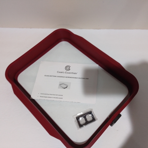 NEW Cooks Essential Glass Bottom Casserole Pan with Removable Silicone R… - Picture 5 of 7